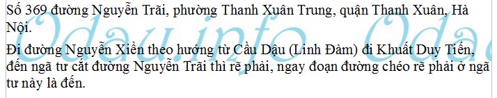 odau.info: Văn Phòng Công Chứng Đào và đồng nghiệp - P. Thanh Xuân Trung