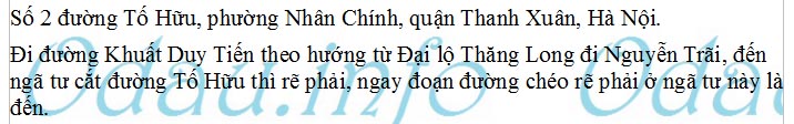 odau.info: Văn Phòng Công Chứng Thanh Xuân - P. Nhân Chính