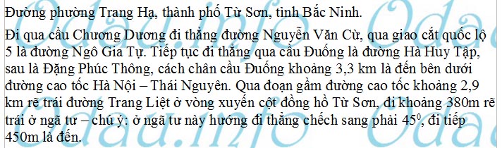 odau.info: ubnd phường Trang Hạ