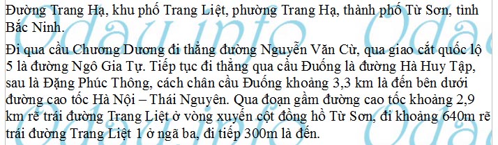 odau.info: Trường mẫu giáo Trang Hạ - P. Trang Hạ