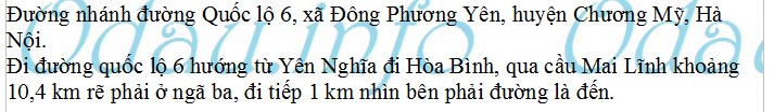 odau.info: trường cấp 1 Đông Phương Yên - xã Đông Phương Yên