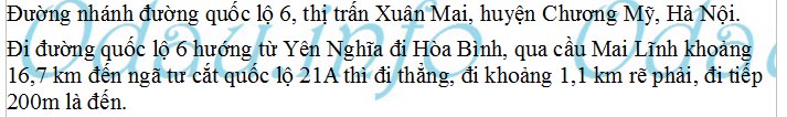 odau.info: Đoàn Địa chất 301 - Liên đoàn Địa chất Tây Bắc - thị trấn Xuân Mai