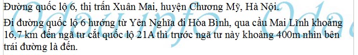 odau.info: Nghĩa trang liệt sỹ thị trấn Xuân Mai - thị trấn Xuân Mai