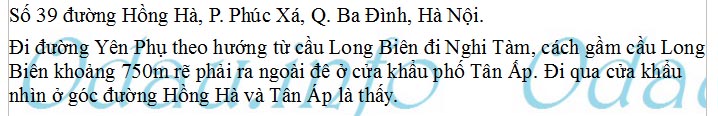 odau.info: Hạt Quản lý đê 4 quận nội đô - phường Phúc Xá