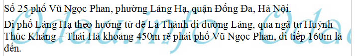 odau.info: Viện Công nghệ - phường Láng Hạ