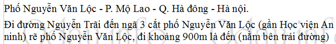 Địa chỉ ubnd phường Mộ Lao