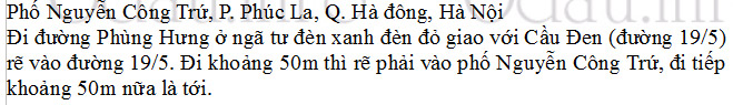 Địa chỉ Trường tiểu học Văn Yên – Q. Hà đông