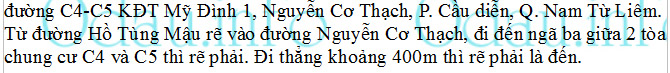 Địa chỉ tòa nhà chung cư An Sinh - phường Cầu Diễn