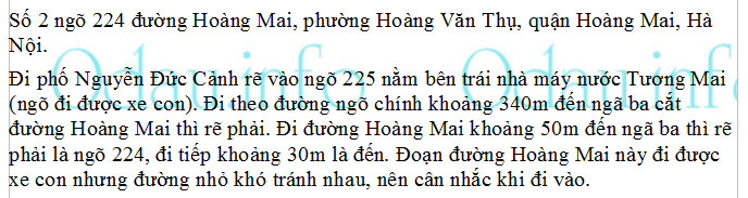 Địa chỉ ubnd phường Hoàng Văn Thụ