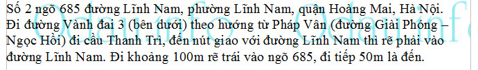 Địa chỉ Công an phường Lĩnh Nam