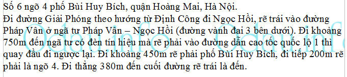 Địa chỉ Chi cục thuế Hoàng Mai