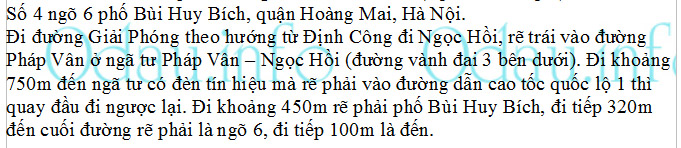 Địa chỉ Kho Bạc Nhà Nước Hoàng Mai