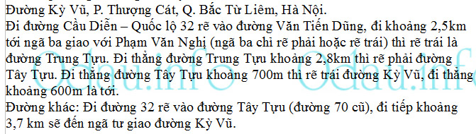 odau.info: Địa chỉ ubnd phường Thượng Cát