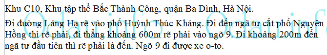 odau.info: Địa chỉ trường cấp 2 Thành Công - P. Thành Công