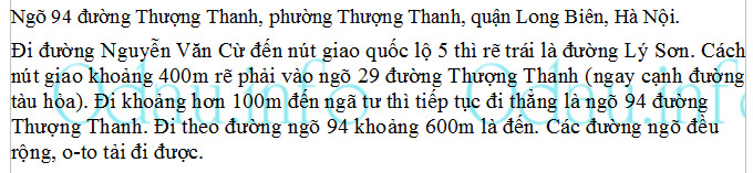 odau.info: Địa chỉ trường cấp 2 Thượng Thanh - P. Thượng Thanh