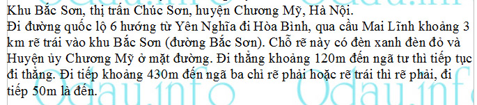 odau.info: Địa chỉ Viện kiểm sát huyện Chương Mỹ