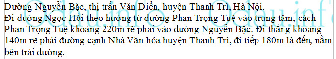 odau.info: Địa chỉ Đội quản lý thị trường số 7 - thị trấn Văn Điển