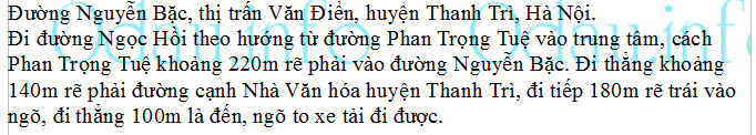 odau.info: Địa chỉ ubnd, Đảng ủy, hdnd thị trấn Văn Điển