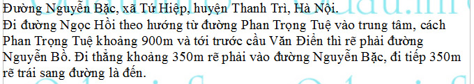 odau.info: Địa chỉ Trường mẫu giáo xã Tứ Hiệp - xã Tứ Hiệp