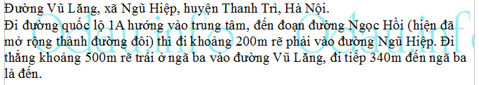 odau.info: Địa chỉ Trường mẫu giáo A xã Ngũ Hiệp - xã Ngũ Hiệp