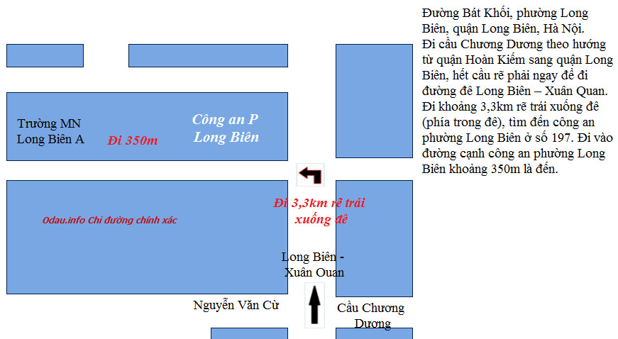 odau.info: Địa chỉ Trường mẫu giáo Long Biên A - P. Long Biên