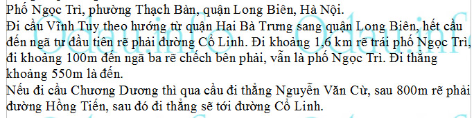 odau.info: Địa chỉ Công an phường Thạch Bàn