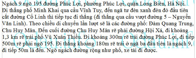 odau.info: Địa chỉ trường cấp 2 Phúc Lợi - P. Phúc Lợi