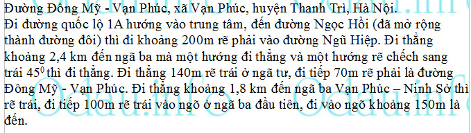 odau.info: Địa chỉ Trường mẫu giáo B xã Vạn Phúc - xã Vạn Phúc