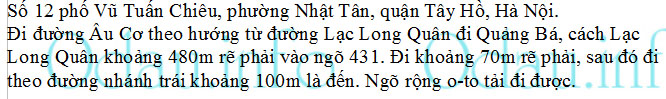 odau.info: Địa chỉ Tòa án quận Tây Hồ