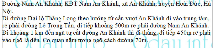 odau.info: Địa chỉ ubnd, Đảng ủy, hdnd xã An Khánh