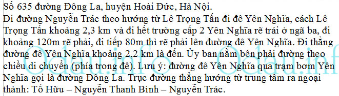 odau.info: Địa chỉ ubnd, Đảng ủy, hdnd xã Đông La