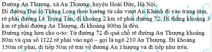 odau.info: Địa chỉ Trường mẫu giáo An Thượng A - X. An Thượng