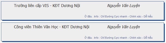 odau.info: lộ trình và tuyến phố đi qua của tuyến bus số 19 ở Hà Nội no09
