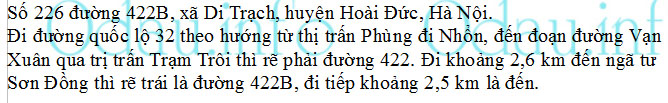 odau.info: Địa chỉ Trường mẫu giáo Vân Canh – Hậu Ái - xã Di Trạch