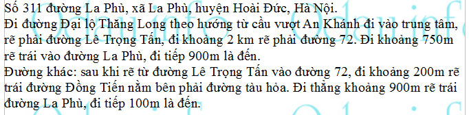 odau.info: Địa chỉ ubnd, Đảng ủy, hdnd xã La Phù