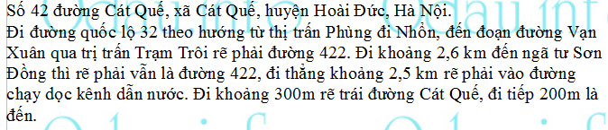 odau.info: Địa chỉ ubnd, Đảng ủy, hdnd xã Cát Quế