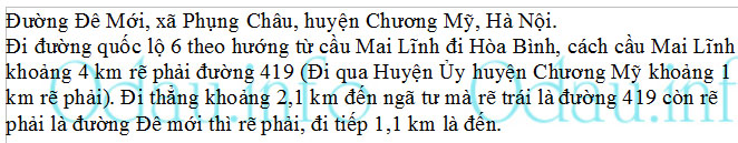 odau.info: Địa chỉ Chùa Long Tiên - xã Phụng Châu