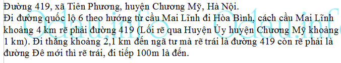 odau.info: Địa chỉ ubnd, Đảng ủy, hdnd xã Tiên Phương