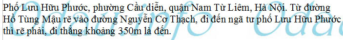 Địa chỉ tòa nhà chung cư QP An Lạc Mỹ Đình - phường Cầu Diễn