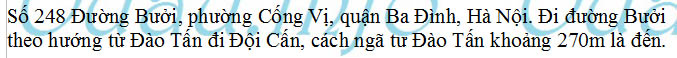 Địa chỉ ubnd phường Cống Vị