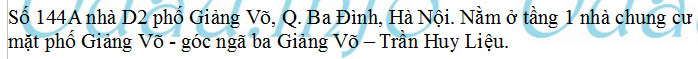 Địa chỉ Công an phường Giảng Võ