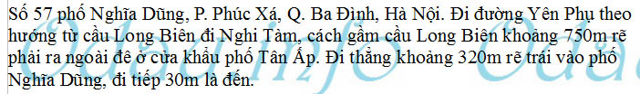 Địa chỉ ubnd phường Phúc Xá