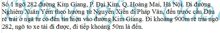 Địa chỉ ubnd phường Đại Kim