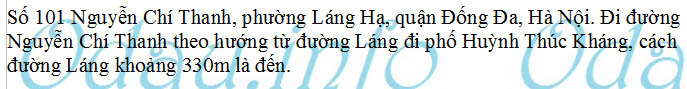 Địa chỉ Trường đại học Văn hóa Nghệ thuật Quân đội - P. Láng Hạ