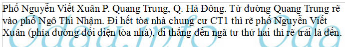 Địa chỉ Trường mẫu giáo Ngô Thì Nhậm - P. Quang Trung