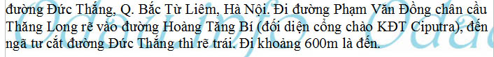 Địa chỉ Công an phường Đức Thắng