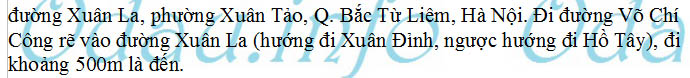 Địa chỉ tổ hợp nhà chung cư Kosmo Tây Hồ - P. Xuân Tảo