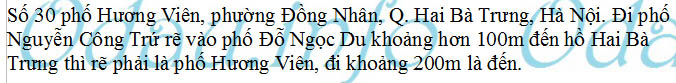 odau.info: Địa chỉ Trường cấp 2 Trưng Nhị - P. Đồng Nhân