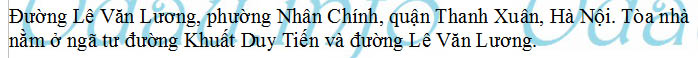 odau.info: Địa chỉ tòa nhà chung cư Ban Cơ Yếu Chính Phủ - P. Nhân Chính