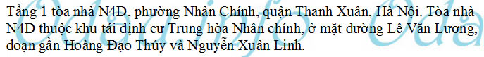 odau.info: Địa chỉ Văn Phòng Công Chứng Nhà nước Số 4 TP Hà Nội - P. Nhân Chính